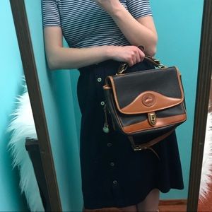 Dooney and Bourke Crossbody Messenger Bag Vintage